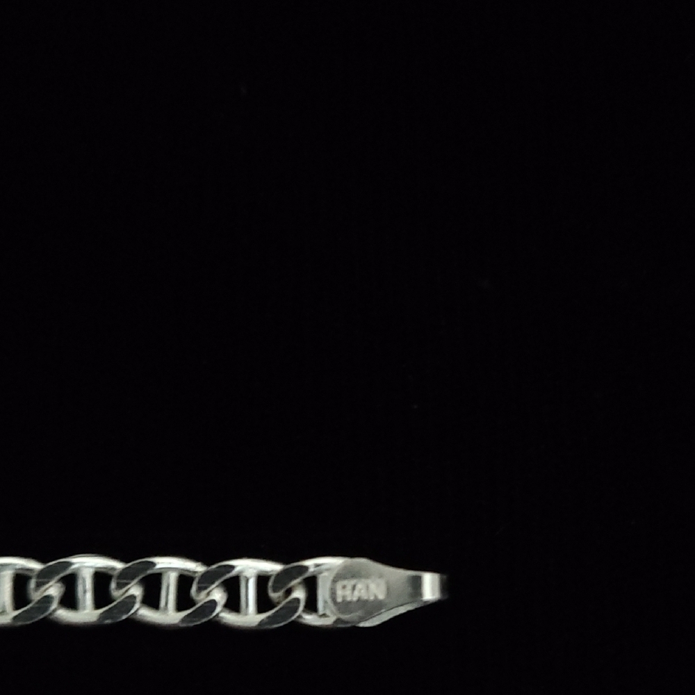 Classic Sterling Silver Chain Bracelets - Picture 4 of 16